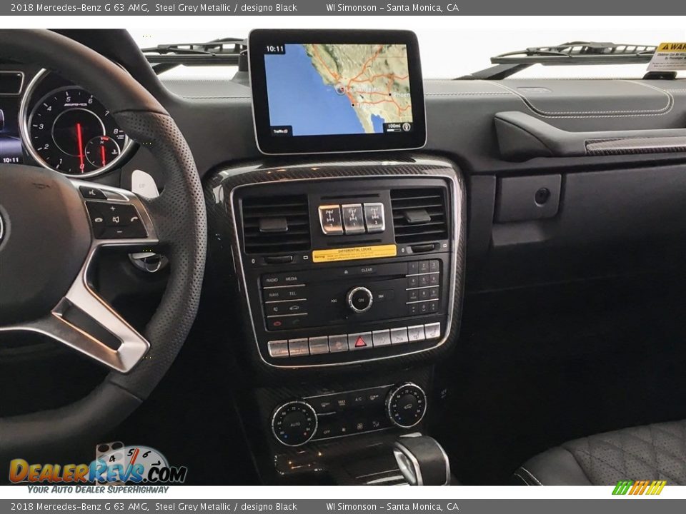 2018 Mercedes-Benz G 63 AMG Steel Grey Metallic / designo Black Photo #5
