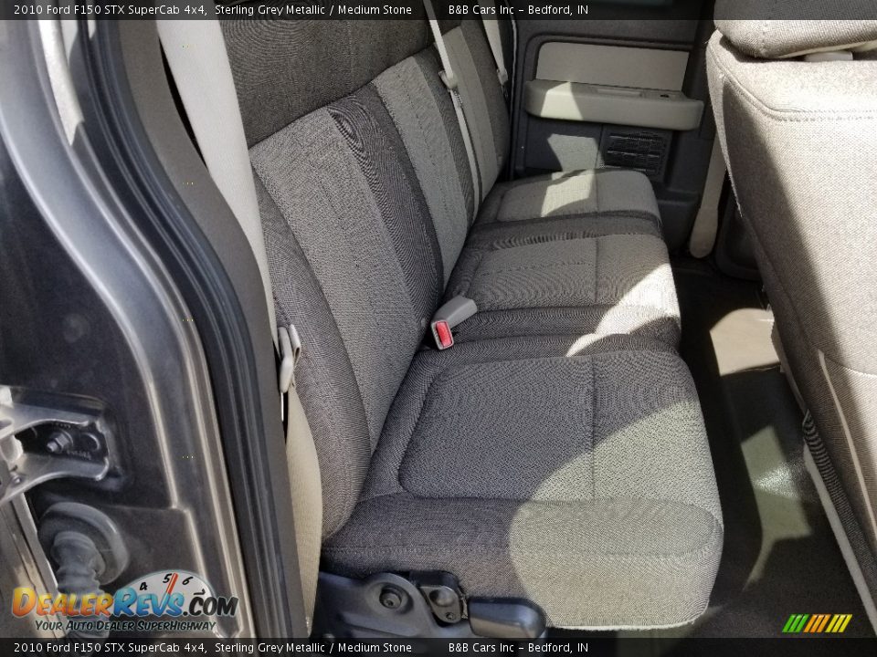 2010 Ford F150 STX SuperCab 4x4 Sterling Grey Metallic / Medium Stone Photo #19