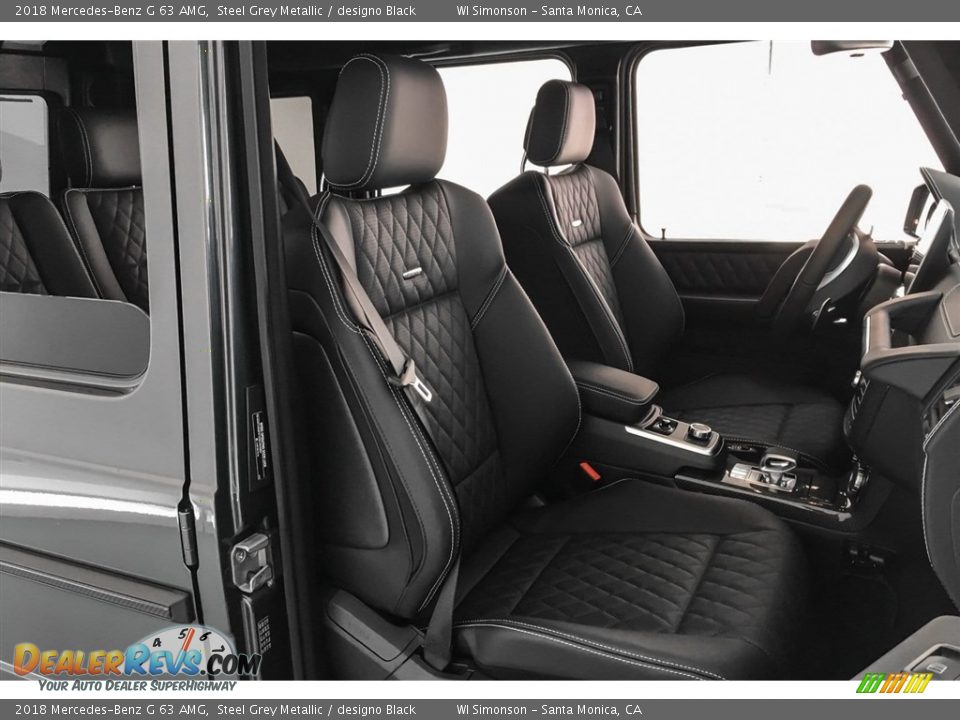 Front Seat of 2018 Mercedes-Benz G 63 AMG Photo #6