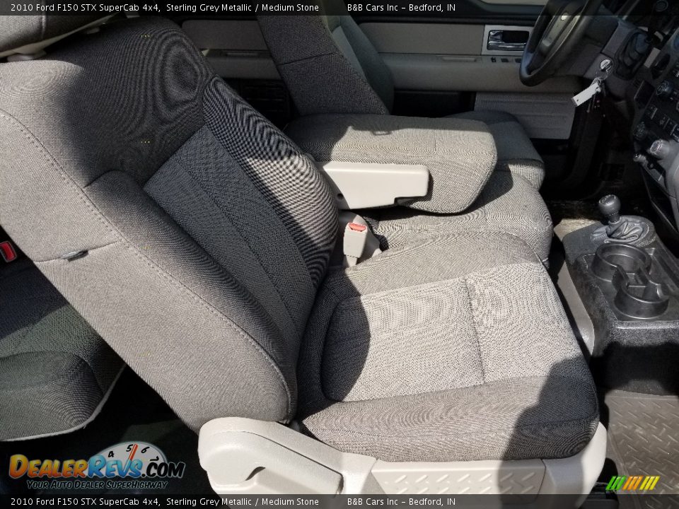 2010 Ford F150 STX SuperCab 4x4 Sterling Grey Metallic / Medium Stone Photo #20