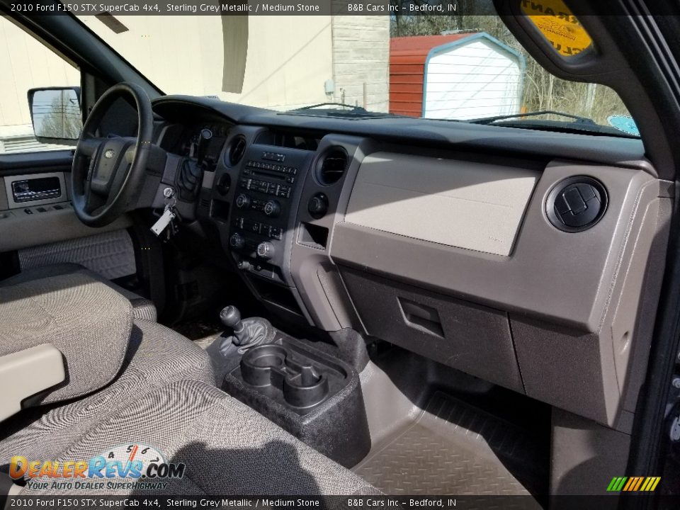 2010 Ford F150 STX SuperCab 4x4 Sterling Grey Metallic / Medium Stone Photo #21
