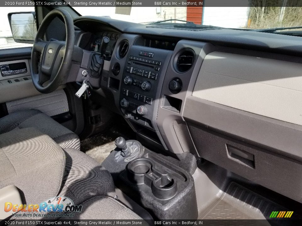 2010 Ford F150 STX SuperCab 4x4 Sterling Grey Metallic / Medium Stone Photo #22