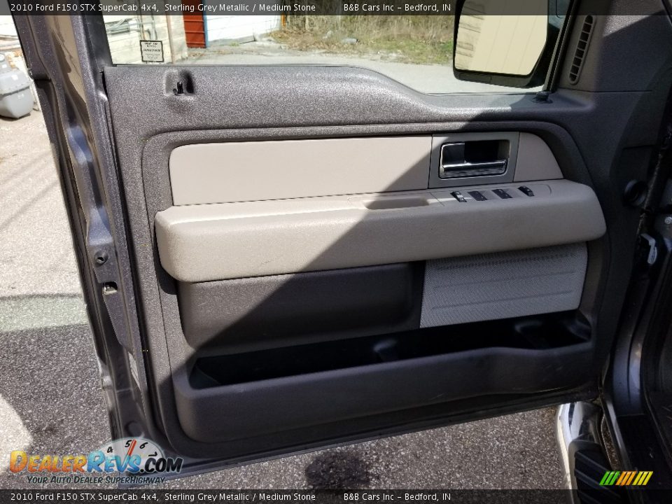 2010 Ford F150 STX SuperCab 4x4 Sterling Grey Metallic / Medium Stone Photo #23