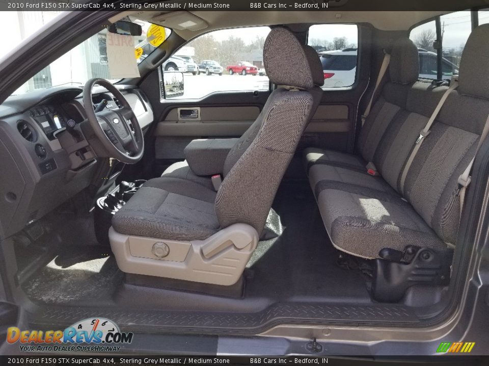 2010 Ford F150 STX SuperCab 4x4 Sterling Grey Metallic / Medium Stone Photo #25