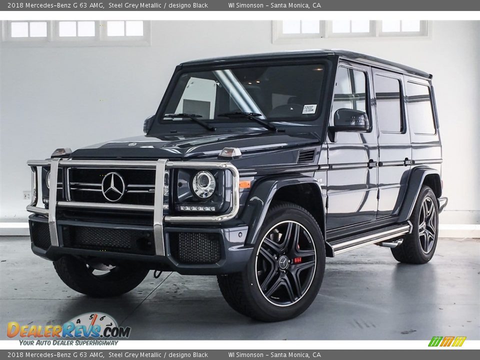Front 3/4 View of 2018 Mercedes-Benz G 63 AMG Photo #13