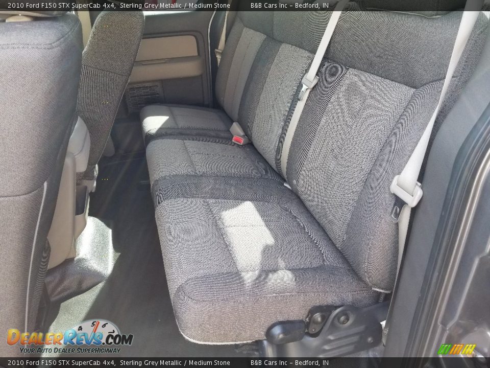 2010 Ford F150 STX SuperCab 4x4 Sterling Grey Metallic / Medium Stone Photo #26