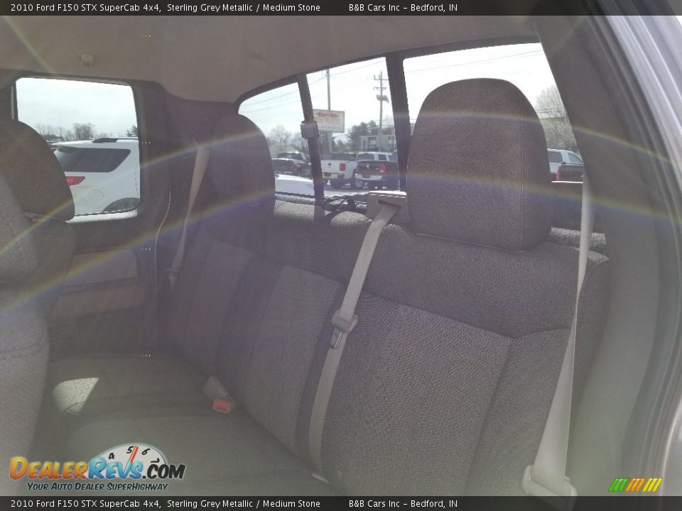 2010 Ford F150 STX SuperCab 4x4 Sterling Grey Metallic / Medium Stone Photo #27