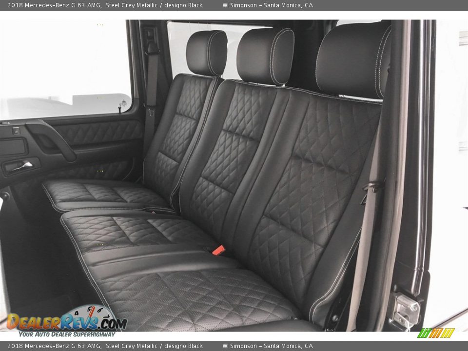 Rear Seat of 2018 Mercedes-Benz G 63 AMG Photo #17