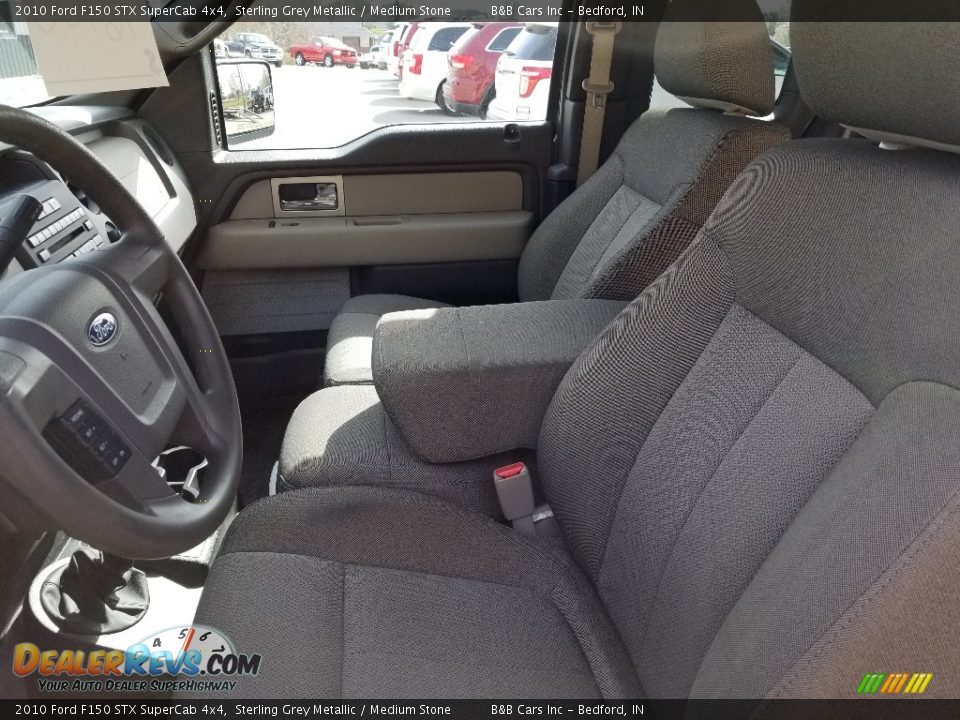 2010 Ford F150 STX SuperCab 4x4 Sterling Grey Metallic / Medium Stone Photo #29