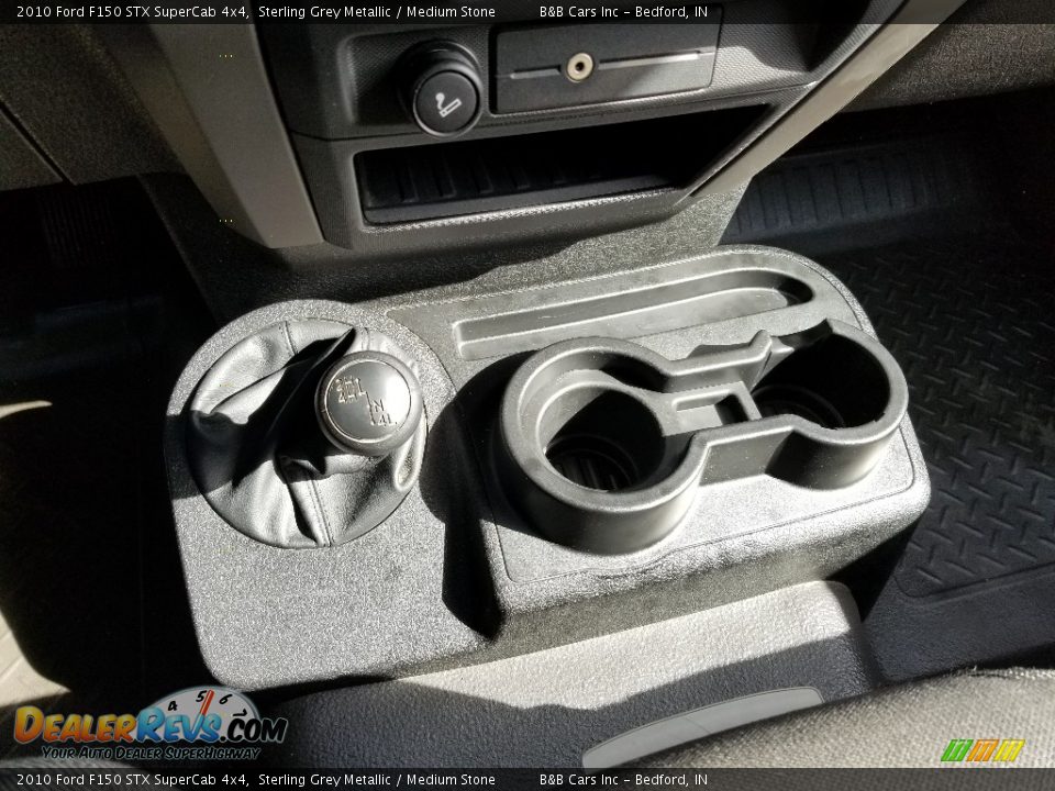 2010 Ford F150 STX SuperCab 4x4 Sterling Grey Metallic / Medium Stone Photo #31
