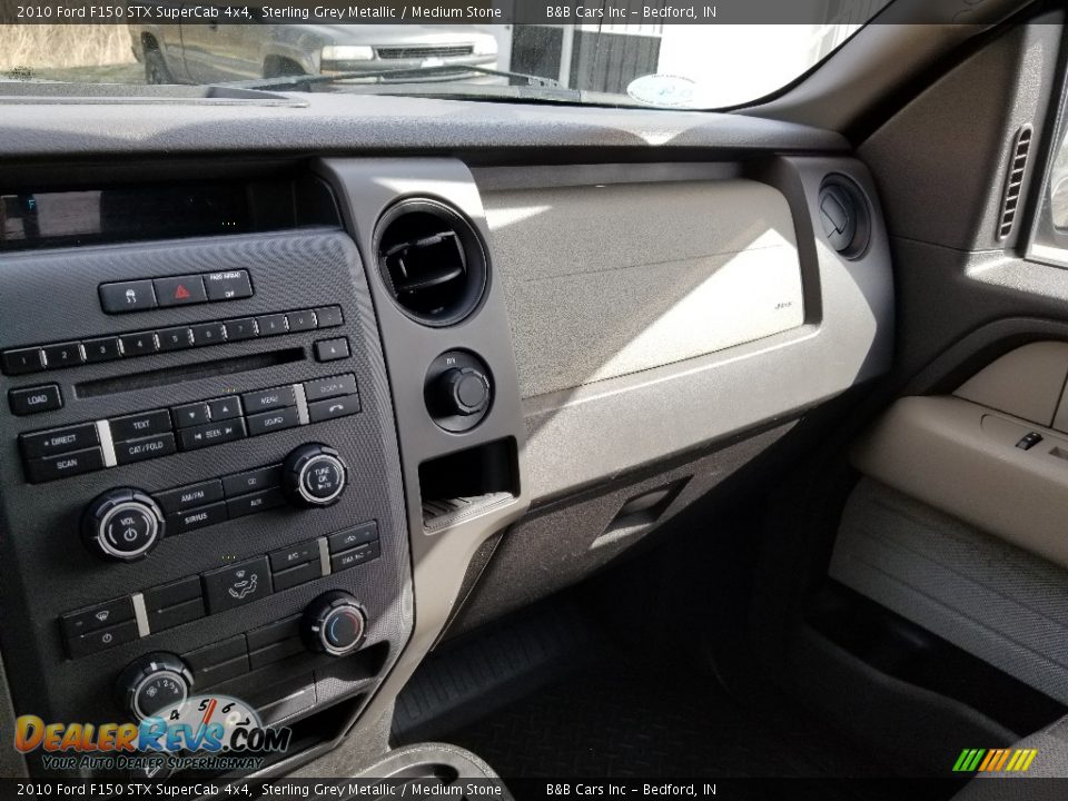 2010 Ford F150 STX SuperCab 4x4 Sterling Grey Metallic / Medium Stone Photo #33