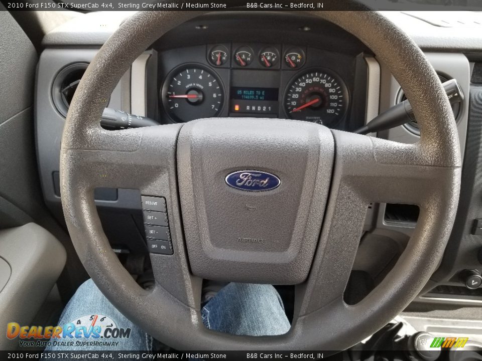 2010 Ford F150 STX SuperCab 4x4 Sterling Grey Metallic / Medium Stone Photo #34