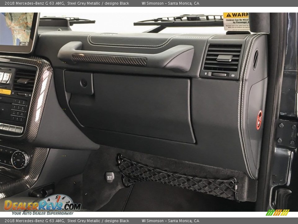 2018 Mercedes-Benz G 63 AMG Steel Grey Metallic / designo Black Photo #27