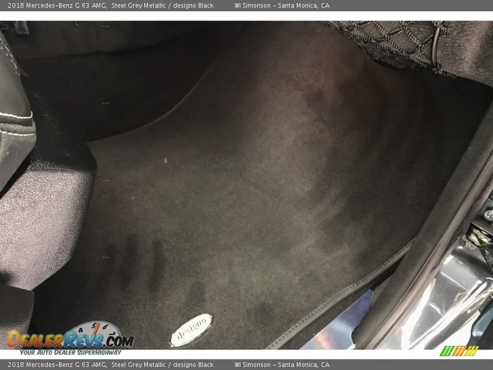 2018 Mercedes-Benz G 63 AMG Steel Grey Metallic / designo Black Photo #29