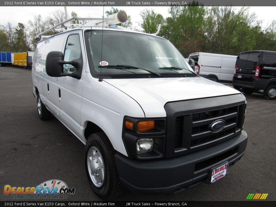2012 Ford E Series Van E150 Cargo Oxford White / Medium Flint Photo #7