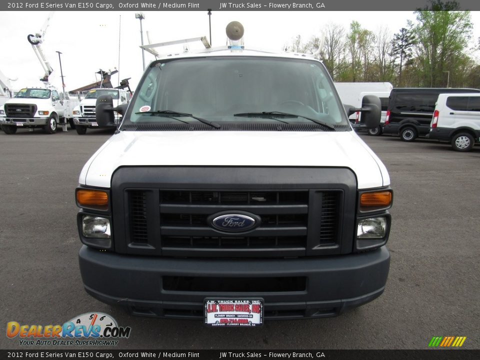 2012 Ford E Series Van E150 Cargo Oxford White / Medium Flint Photo #8