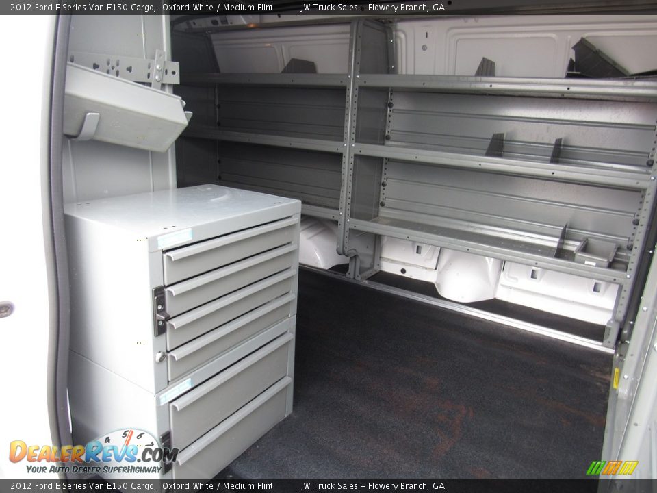 2012 Ford E Series Van E150 Cargo Oxford White / Medium Flint Photo #18