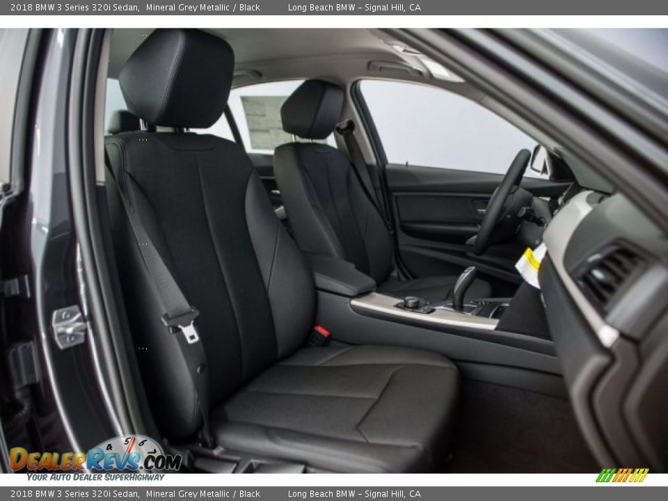 2018 BMW 3 Series 320i Sedan Mineral Grey Metallic / Black Photo #2