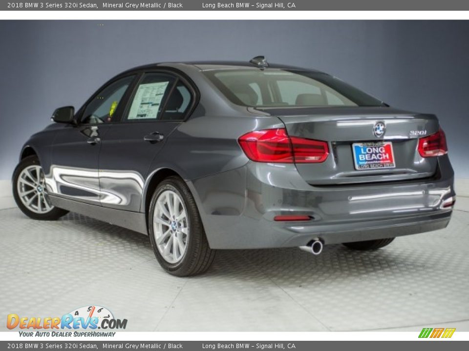 2018 BMW 3 Series 320i Sedan Mineral Grey Metallic / Black Photo #3