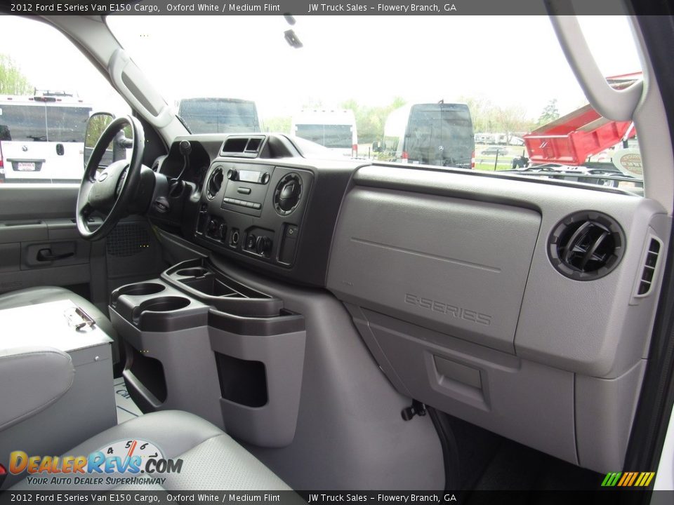 2012 Ford E Series Van E150 Cargo Oxford White / Medium Flint Photo #23