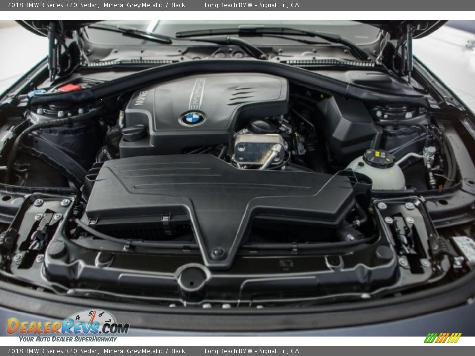2018 BMW 3 Series 320i Sedan Mineral Grey Metallic / Black Photo #8
