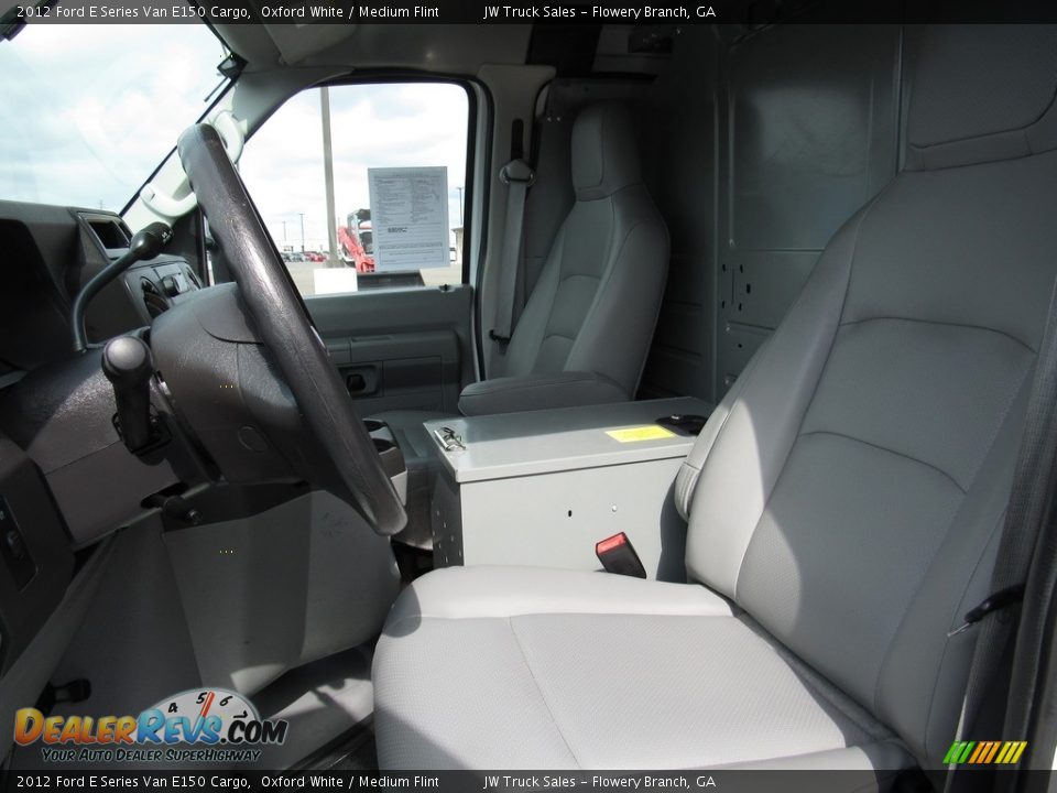 2012 Ford E Series Van E150 Cargo Oxford White / Medium Flint Photo #26