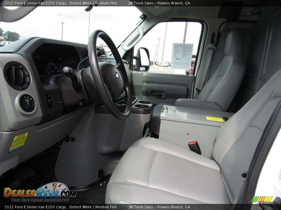 2012 Ford E Series Van E150 Cargo Oxford White / Medium Flint Photo #27