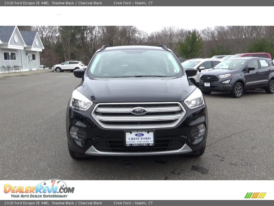 2018 Ford Escape SE 4WD Shadow Black / Charcoal Black Photo #2