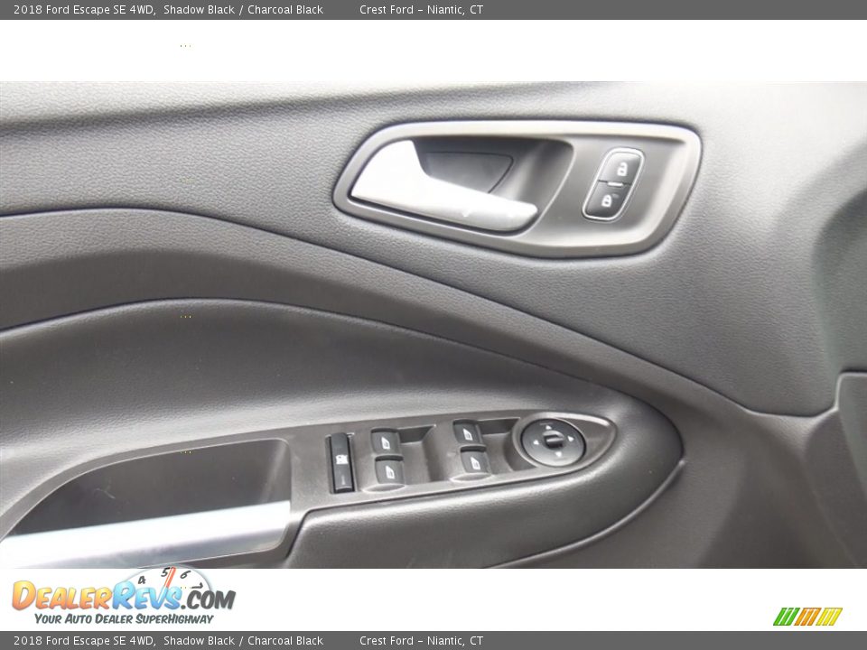 2018 Ford Escape SE 4WD Shadow Black / Charcoal Black Photo #13