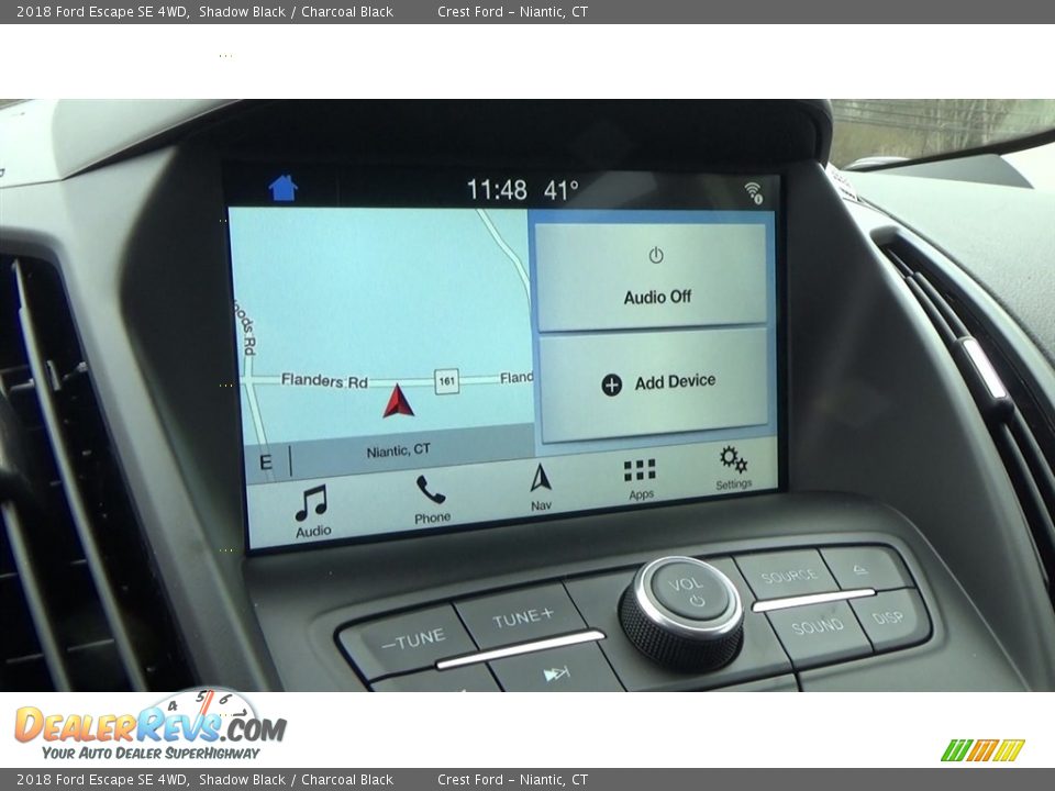 2018 Ford Escape SE 4WD Shadow Black / Charcoal Black Photo #15