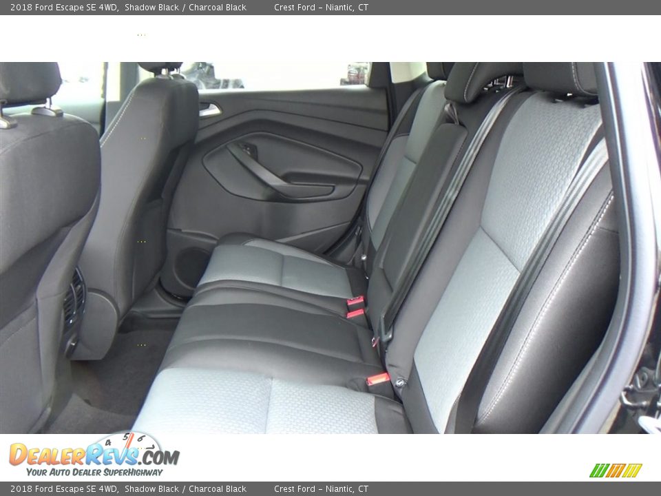 2018 Ford Escape SE 4WD Shadow Black / Charcoal Black Photo #18