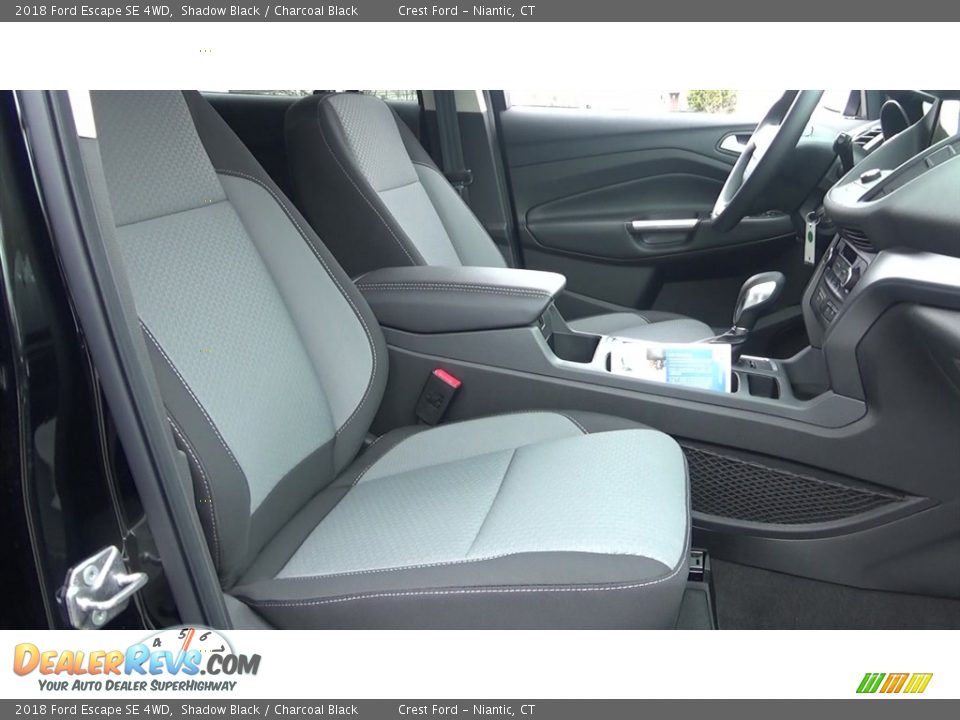 2018 Ford Escape SE 4WD Shadow Black / Charcoal Black Photo #24