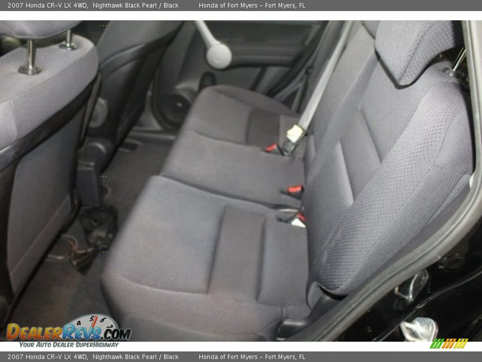 2007 Honda CR-V LX 4WD Nighthawk Black Pearl / Black Photo #28
