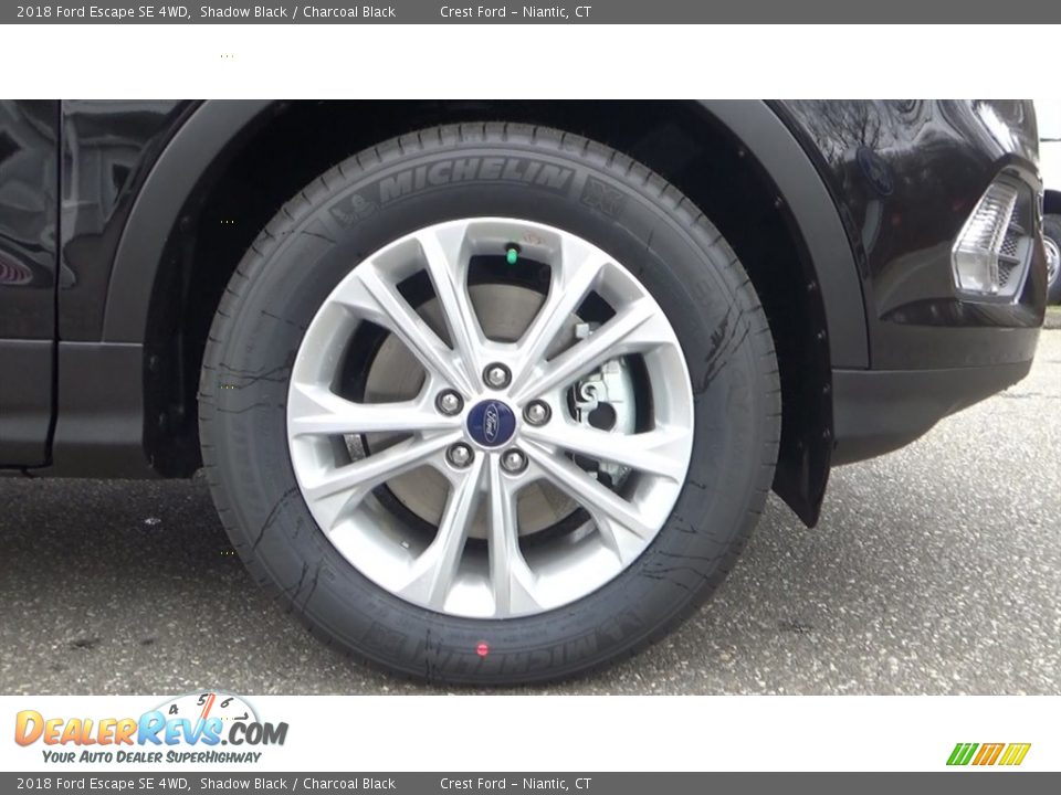 2018 Ford Escape SE 4WD Shadow Black / Charcoal Black Photo #26