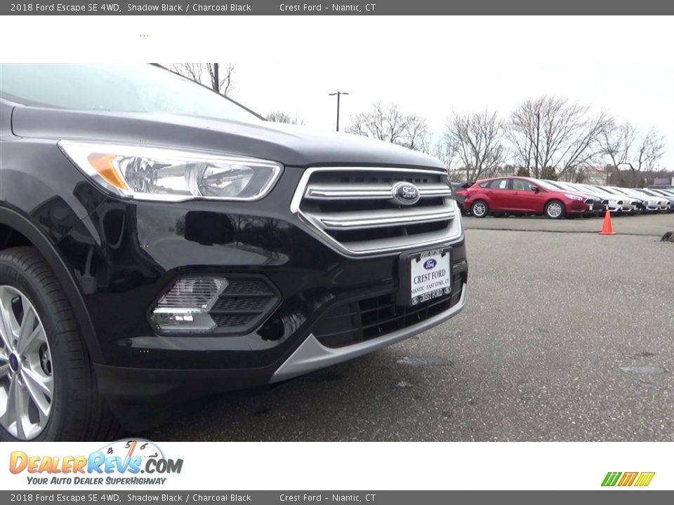 2018 Ford Escape SE 4WD Shadow Black / Charcoal Black Photo #27