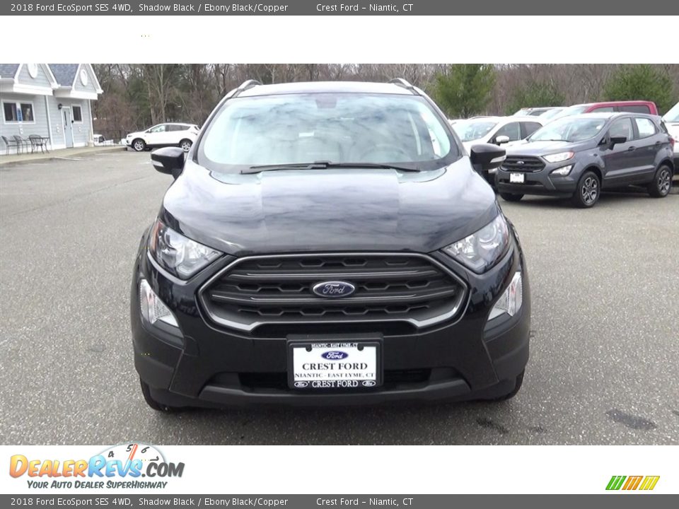 2018 Ford EcoSport SES 4WD Shadow Black / Ebony Black/Copper Photo #2