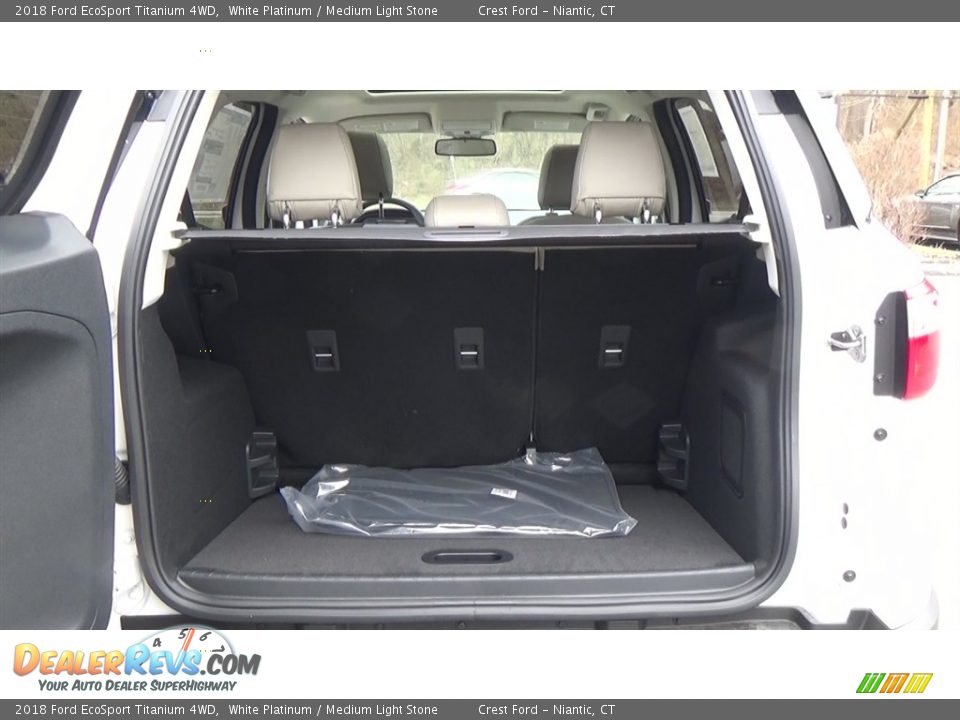 2018 Ford EcoSport Titanium 4WD White Platinum / Medium Light Stone Photo #22