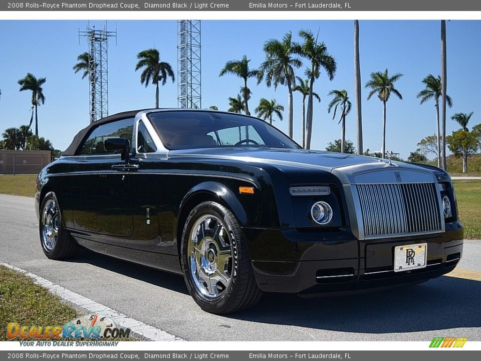 Front 3/4 View of 2008 Rolls-Royce Phantom Drophead Coupe  Photo #7