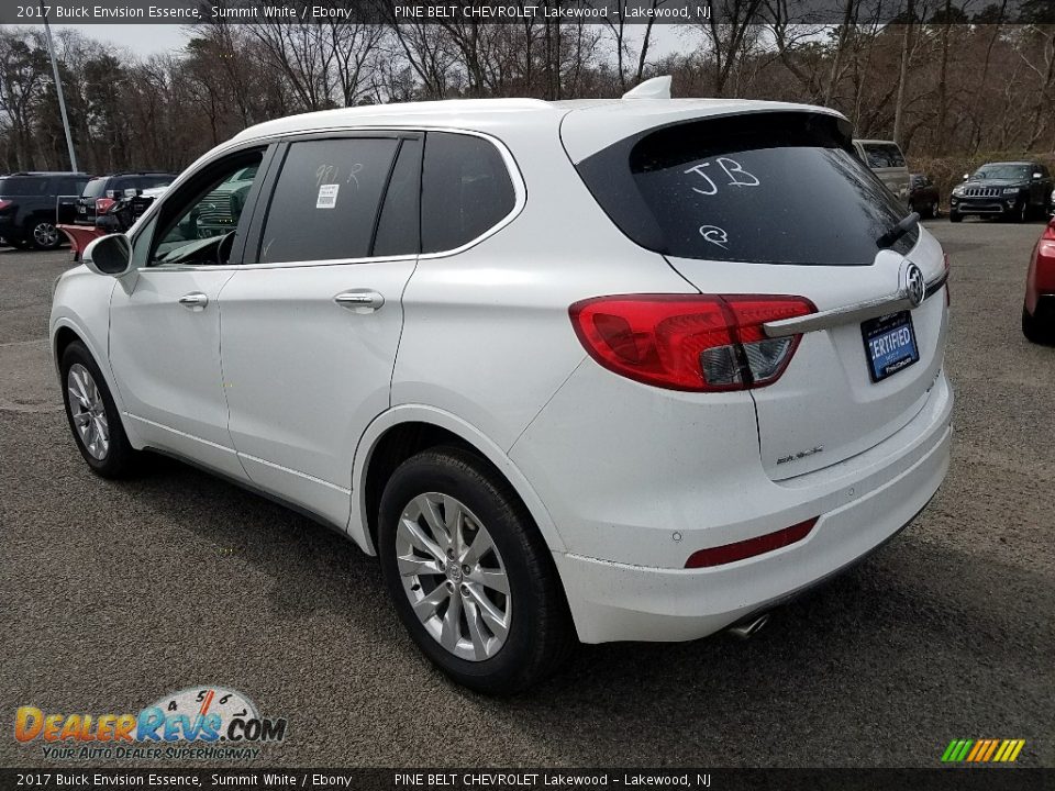 2017 Buick Envision Essence Summit White / Ebony Photo #2
