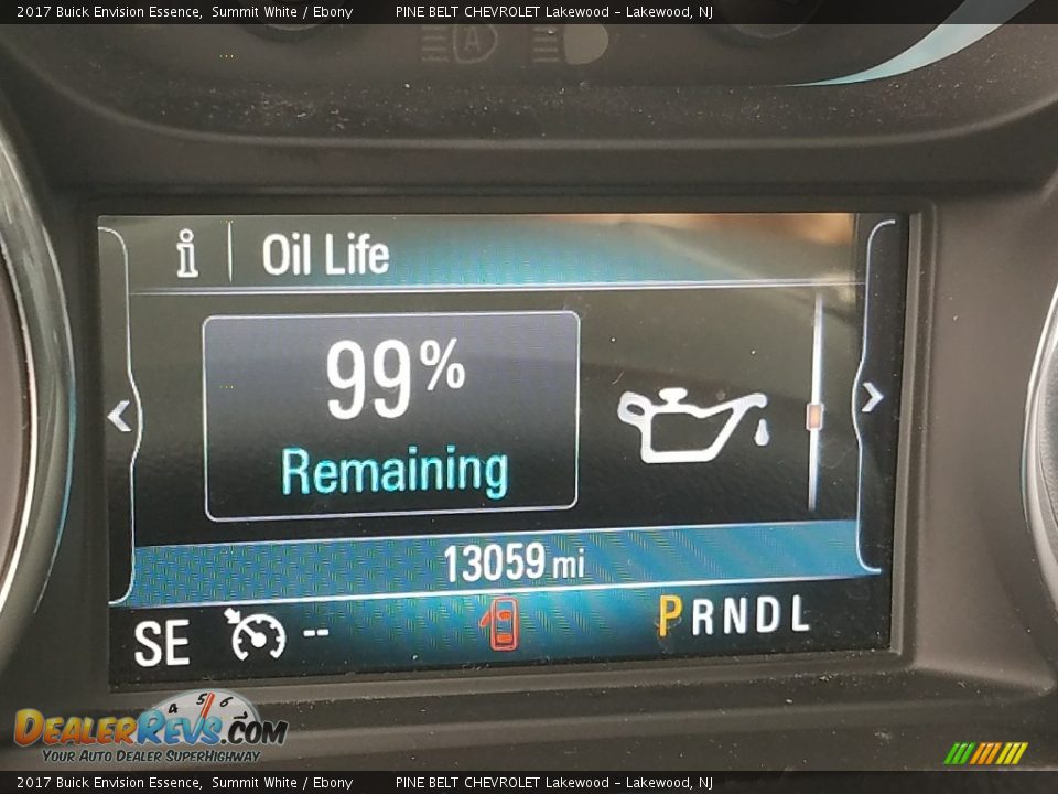 2017 Buick Envision Essence Summit White / Ebony Photo #5