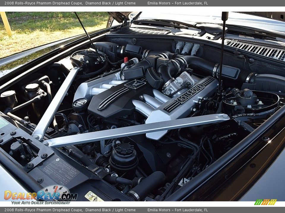 2008 Rolls-Royce Phantom Drophead Coupe  6.75 Liter DOHC 48-Valve VVT V12 Engine Photo #51