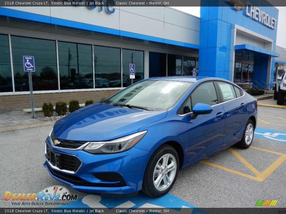 2018 Chevrolet Cruze LT Kinetic Blue Metallic / Jet Black Photo #1