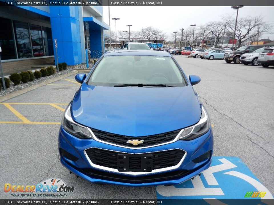 2018 Chevrolet Cruze LT Kinetic Blue Metallic / Jet Black Photo #2