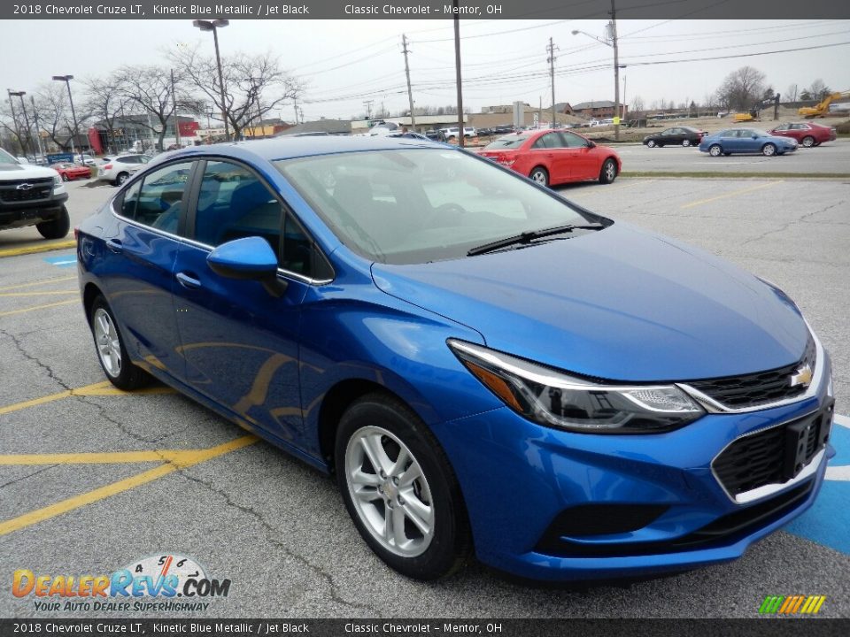 2018 Chevrolet Cruze LT Kinetic Blue Metallic / Jet Black Photo #3