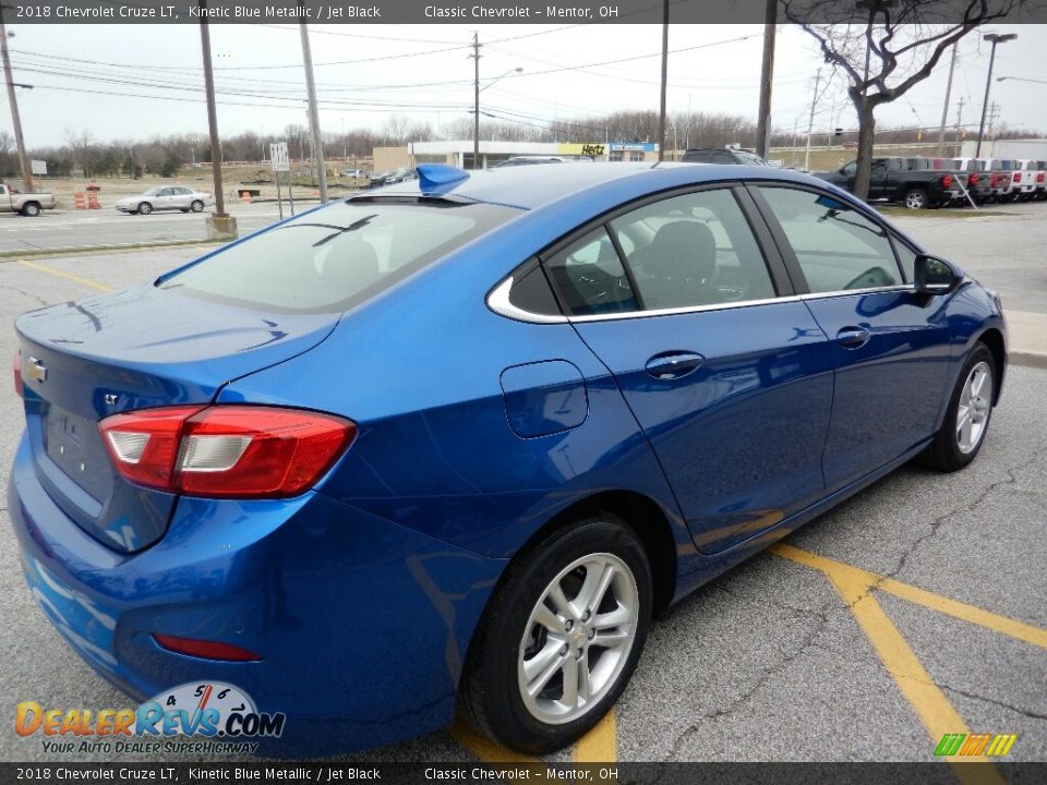 2018 Chevrolet Cruze LT Kinetic Blue Metallic / Jet Black Photo #4