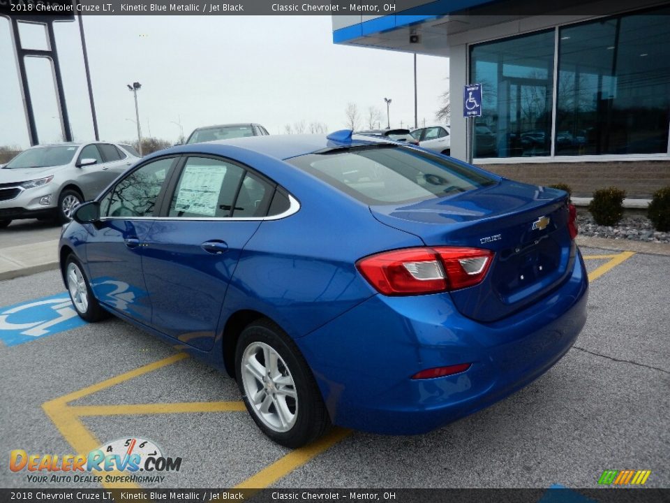 2018 Chevrolet Cruze LT Kinetic Blue Metallic / Jet Black Photo #5