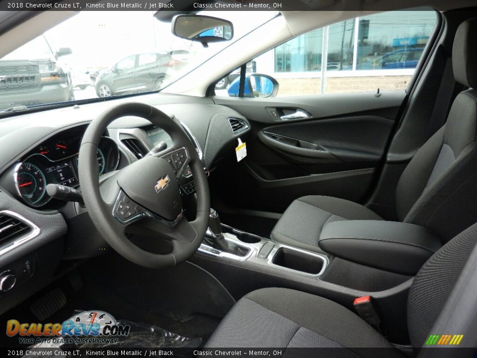 2018 Chevrolet Cruze LT Kinetic Blue Metallic / Jet Black Photo #7