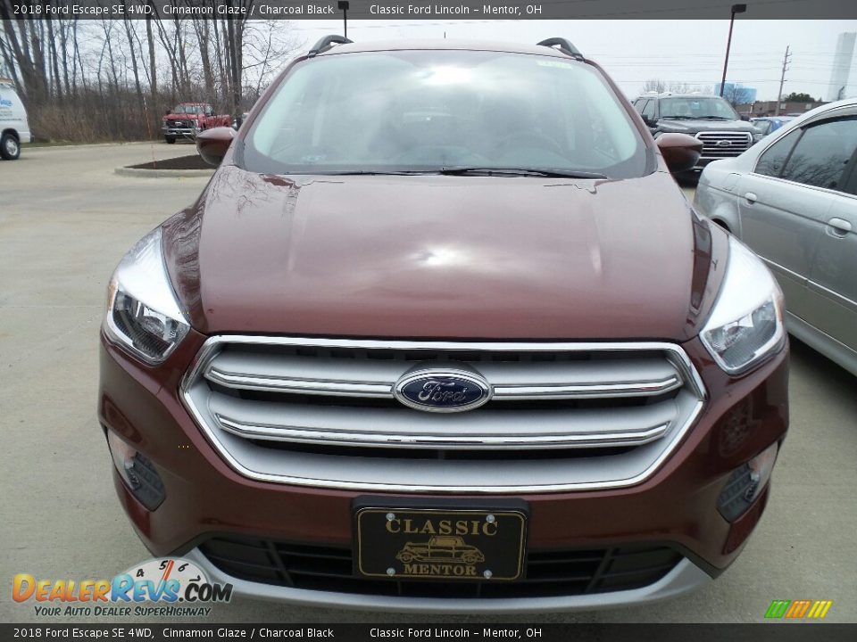 2018 Ford Escape SE 4WD Cinnamon Glaze / Charcoal Black Photo #2