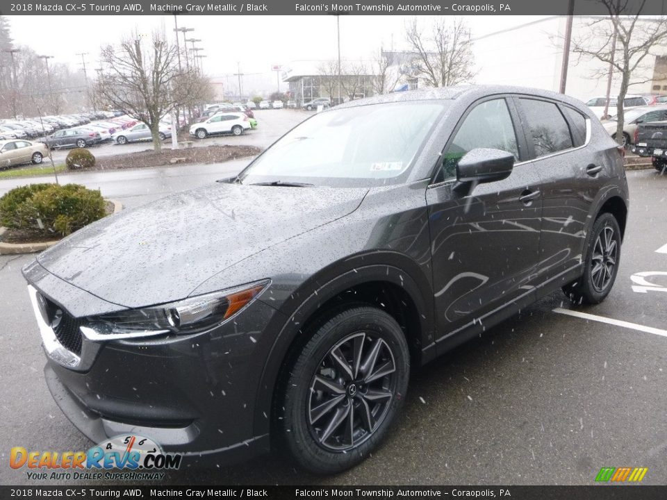 2018 Mazda CX-5 Touring AWD Machine Gray Metallic / Black Photo #5
