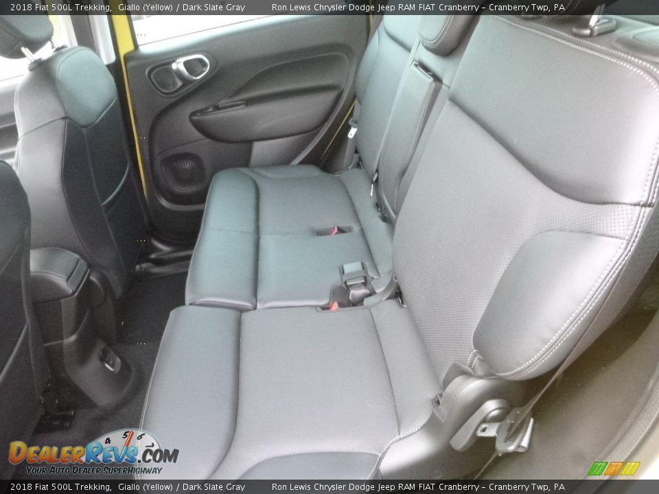 2018 Fiat 500L Trekking Giallo (Yellow) / Dark Slate Gray Photo #13